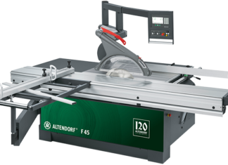 120 years of Altendorf: the F 45 as a limited anniversary edition Altendorf